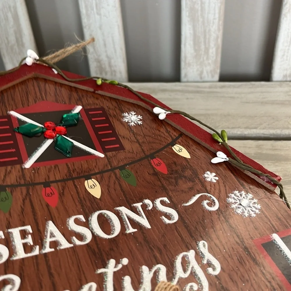 Clearance Christmas Holiday Door-Wall Hanging 🎄🆕🎄⭐️2 For $14 item⭐️